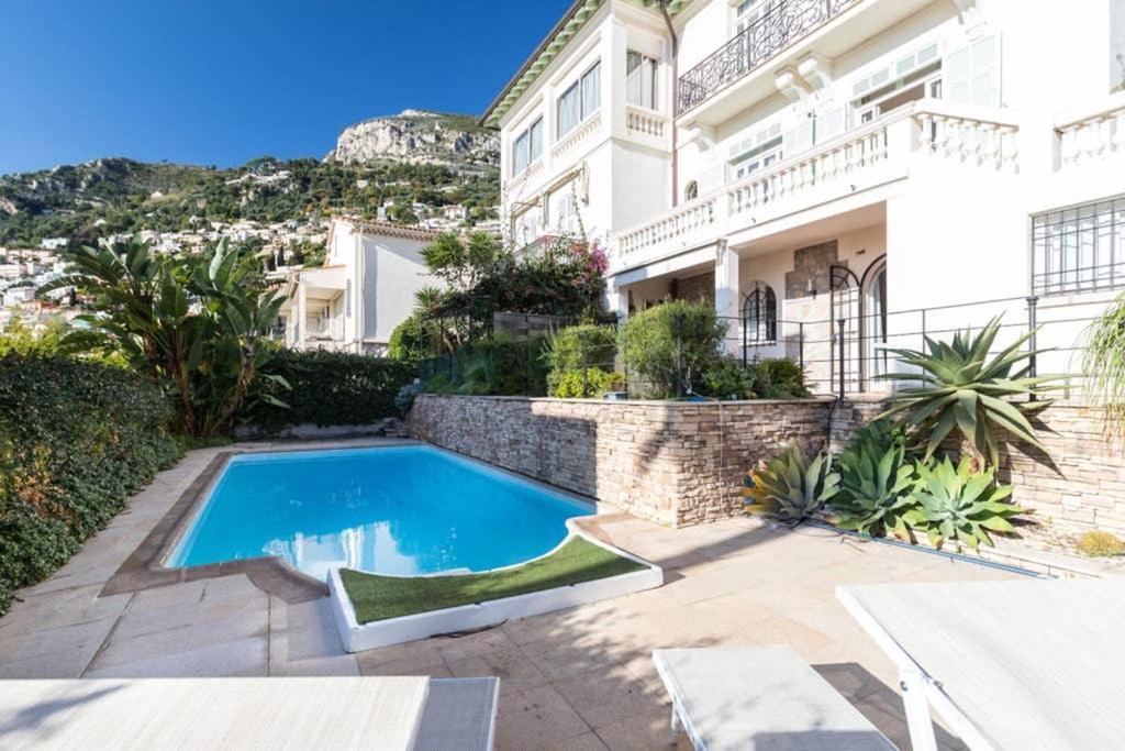 Villa Rocky - Luxury 3Br Apt In Liberty Villa.Pool,Garden,Wifi Roquebrune-Cap-Martin Exteriör bild